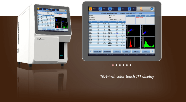 Skyla Sh50 interfata 1 Skyla Sh50 hematologie